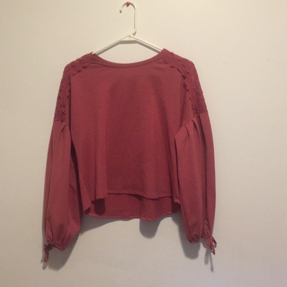 Long sleeve blouse